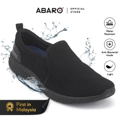 Black School Shoes Water Resistant Mesh + EVA W3883 Secondary Unisex ABARO
